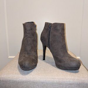 Suede Grey Boot